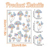 A sheet of rainbow suncatcher window stickers featuring cat and butterfly designs.