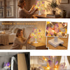 Butterfly Flower Tree Lamp with Warm Glow