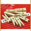 Mini Wooden Clothespins for Crafts and Photos (Set of 50)