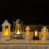 Vintage LED Glowing Lantern for Dollhouse & Night Light Decor