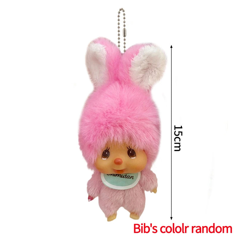 Monchhichi Plush Keychain Bag Charm
