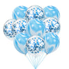 Rose Pink Metallic Latex Balloons for Parties & Celebrations