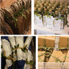 A variety of artificial green climbing vines used as home decor and gift wrapping accents.
