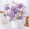 Realistic Silk Peony Artificial Flowers for Weddings & Home Décor