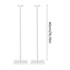 A set of clear acrylic balloon stands with a height of 40cm and a diameter of 15.75 inches.
