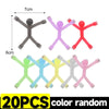 A set of 20 colorful flexible mini figures used as refrigerator magnets.