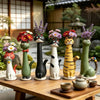 Cute Cat-Shaped Resin Vase for Home Decor