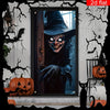 Spooky Halloween Witch Door Banner - Oversized Outdoor Décor