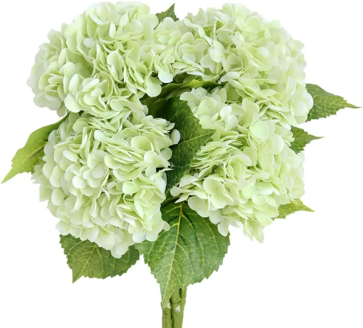 Lifelike Latex Hydrangea Stems for Weddings & Home Decor (Set of 4)
