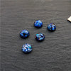 Round Resin Cabochons with Gold Foil for Jewelry Making