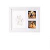 Ash Wood Baby Hand & Footprint Keepsake Kit with Photo Frame