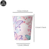 Butterfly Party Supplies Disposable Tableware Set for Birthday & Baby Shower
