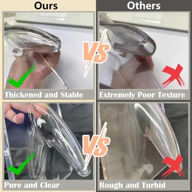 Clear Acrylic Photo Frame Vase for Desk & Shelf Display