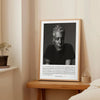 Anthony Bourdain Quote Canvas Wall Art – Eat at a Local Restaurant Tonight