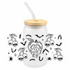 Halloween Spooky UV DTF Cup Wraps – 3D Cartoon Stickers