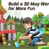 Magnetic Building Blocks Set with Storage Box