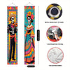 Day of the Dead Sugar Skull Door Banners – Set of 2
