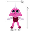 A pink Goob Boxten plush toy with a heart-shaped head and small white features.