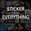 A collection of JDM style vinyl decals and stickers for cars, laptops, and various items.