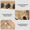 Wooden Wall Key Holder with Shelf