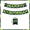 Green Video Game Birthday Party Supplies Kit with Gamepad Balloons