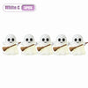 Glow-in-the-Dark Mini Ghost Figurine for Halloween Décor