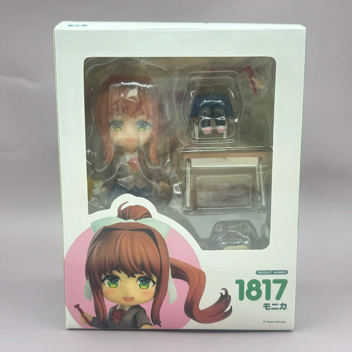 Chibi-Style Posable Character Figurine for Desk Display