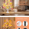 Butterfly Flower Tree Lamp with Warm Glow