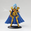 Saint Seiya Golden Warrior action figure of Kanon (Hyoga) with blue hair and gold armor