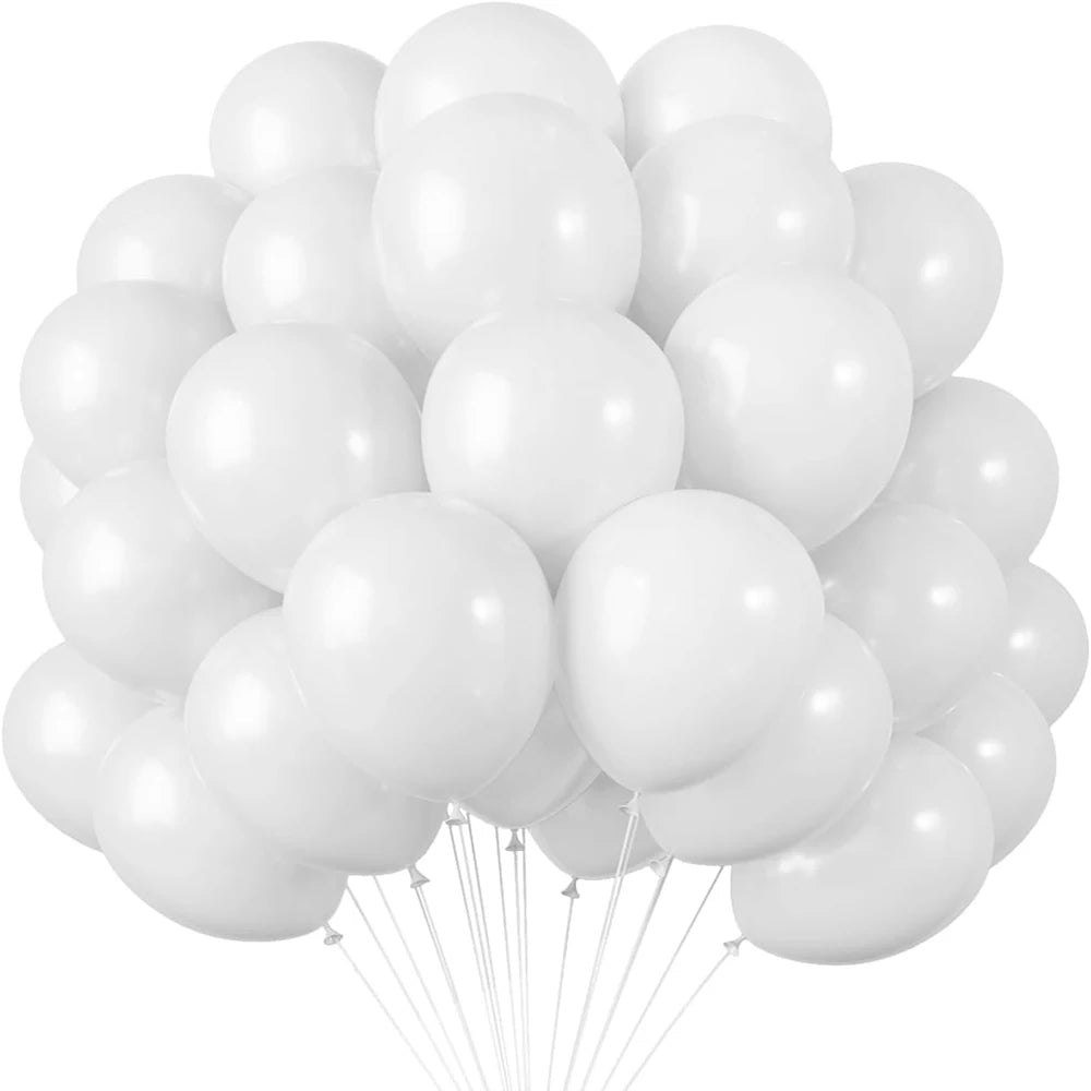 Retro Pastel Latex Balloons for Parties & Celebrations