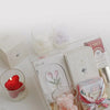 Rose Bear Scented Soy Wax Candle in Glass Cup