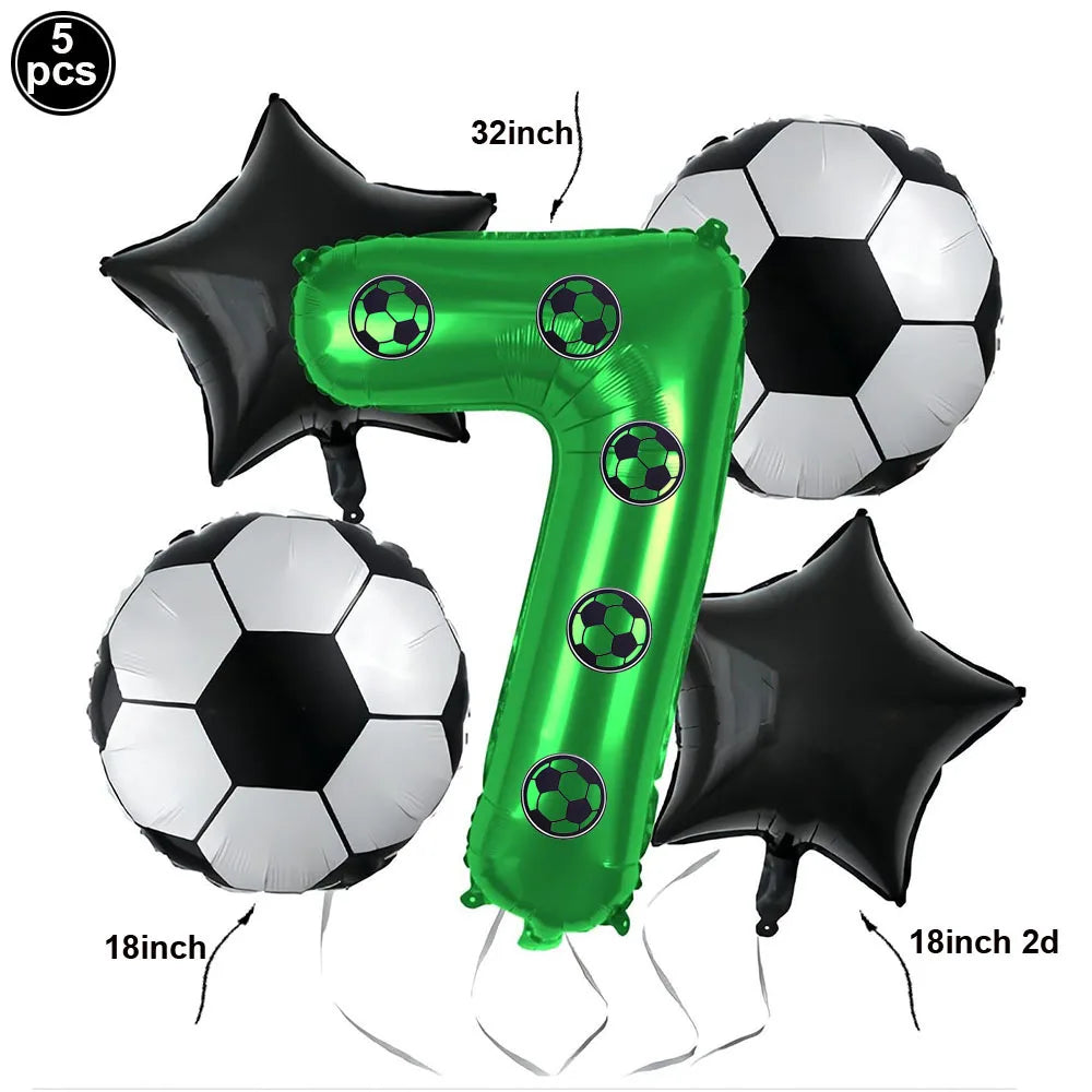 Soccer Party Disposable Tableware Set