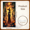 Large Halloween Witch Door Banner with Classic Spooky Design