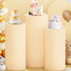 Spandex Cylinder Stand Covers for Weddings and Events