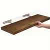 Classic Solid Wood Wall-Mounted Shelf