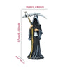 Grim Reaper Resin Statue for Dark Home Decor
