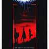 Poster for Halloween III Season of the Witch featuring a skull and silhouette figures against an orange sky.
