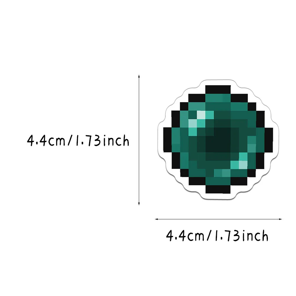 Pixel Game Sticker Pack for DIY Decor