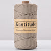 4mm Polyester Macrame Cord - 300g Spool for Knitting & DIY Crafts