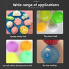 Various soft rubber balls including sticky, pinch, decompression, and sealing toys in different colors
