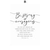Black script text on a white background reads Be strong and courageous followed by a Bible verse reference