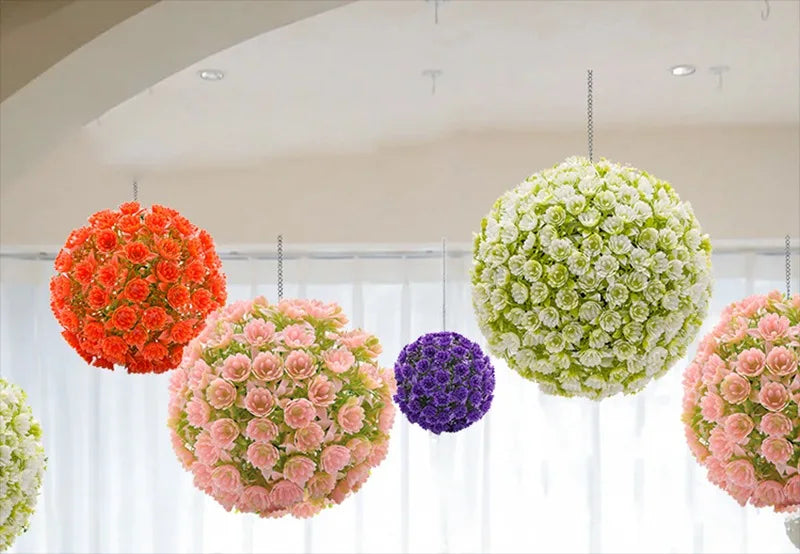 Artificial Eucalyptus Grass Ball Hanging Decor