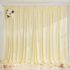 Elegant Satin Backdrop Curtain for Weddings and Events