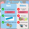 Comparison chart showing features of a Bible verse prayer jar for faith and comfort versus other products.