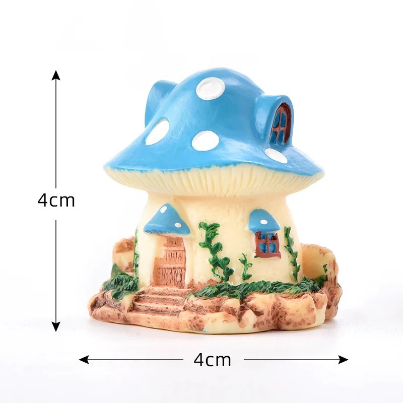 Miniature Fairy Garden Ornaments | Set of Resin Accents