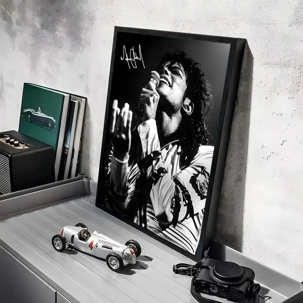 Michael Jackson Iconic Poster Wall Decal – HD Self-Adhesive Art