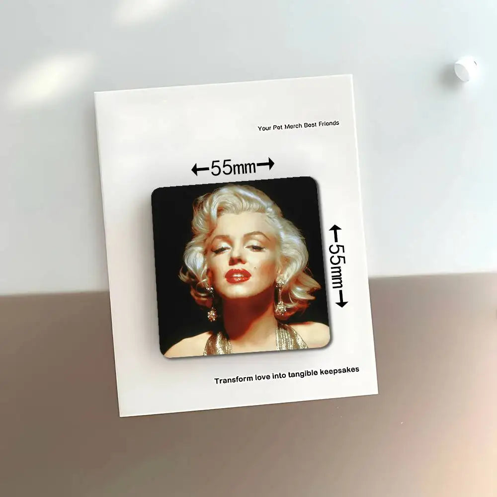 Marilyn Monroe Cartoon Fridge Magnets – Retro Pop Art Decor