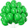 A bunch of pastel latex balloons in blue, pink, and purple are shown against a white background.