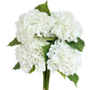Lifelike Latex Hydrangea Stems for Weddings & Home Decor (Set of 4)