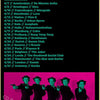 A poster featuring Elvis depressedly and a TV girl with various European cities listed.